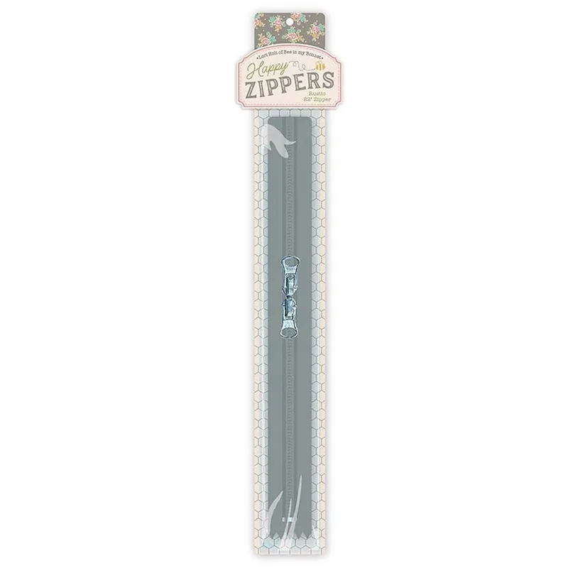 Rustic 22" Happy Zipper | Lori Holt of Bee in my Bonnet #ST-46807 Hot Picks