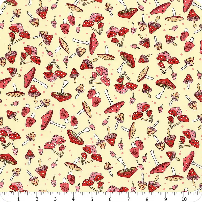 Tiny Secrets Yellow Mouse House Yardage | SKU# 17145-30 Fan Favorite