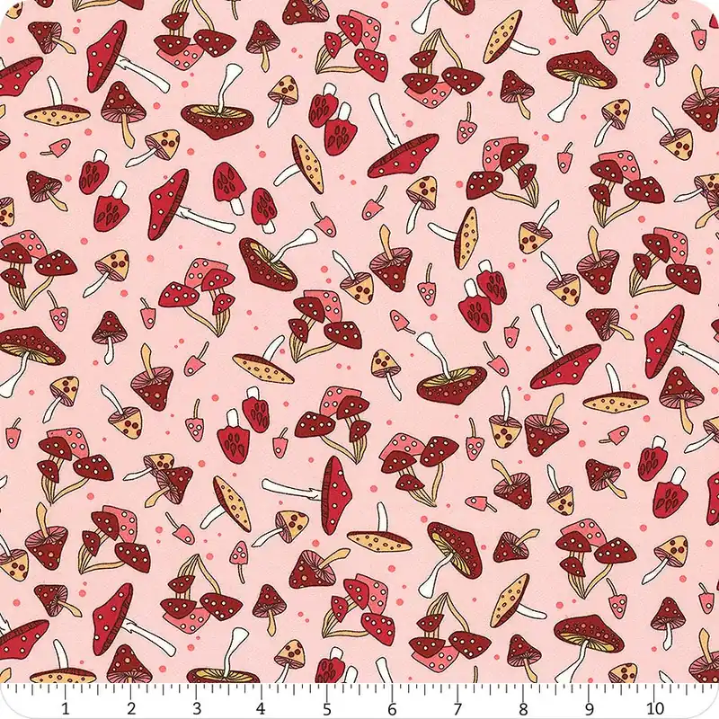 Tiny Secrets Pink Mouse House Yardage | SKU# 17145-20 Time-Limited