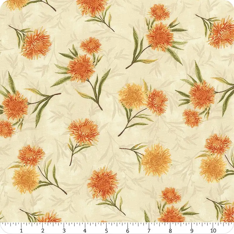 Chickadee Charm Cream Floral Toss Yardage | SKU# 27729-285 Secure Checkout