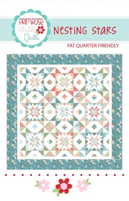 Nesting Stars Quilt Pattern | Primrose Cottage Quilts #P144-NESTING Best Choice