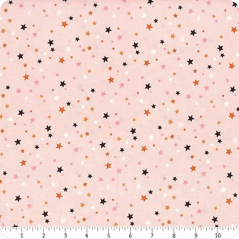 Hey Pumpkin Blush Stars Yardage | SKU# C16037-BLUSH Certified