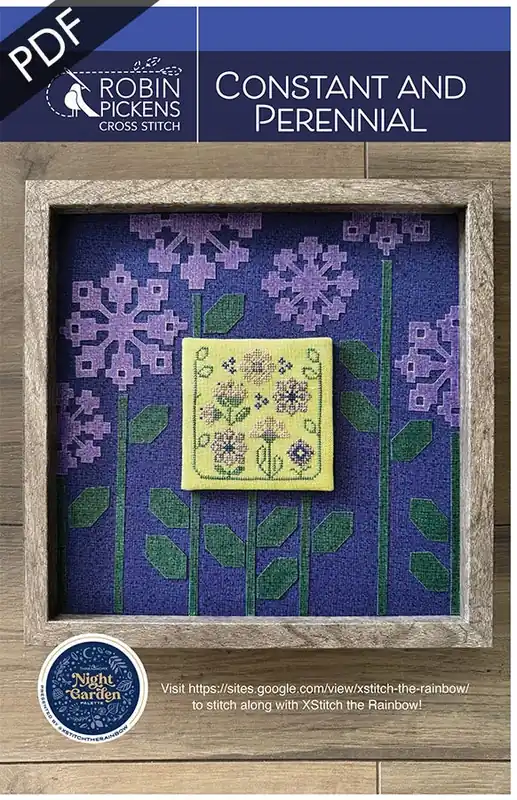 Wholesale Constant and Perennial Downloadable PDF Cross Stitch Pattern | Robin Pickens