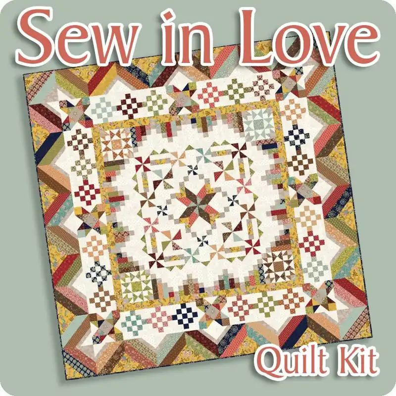 Sew in Love Quilt Kit Reservation | Featuring Love Struck by Kim Diehl Factory Price