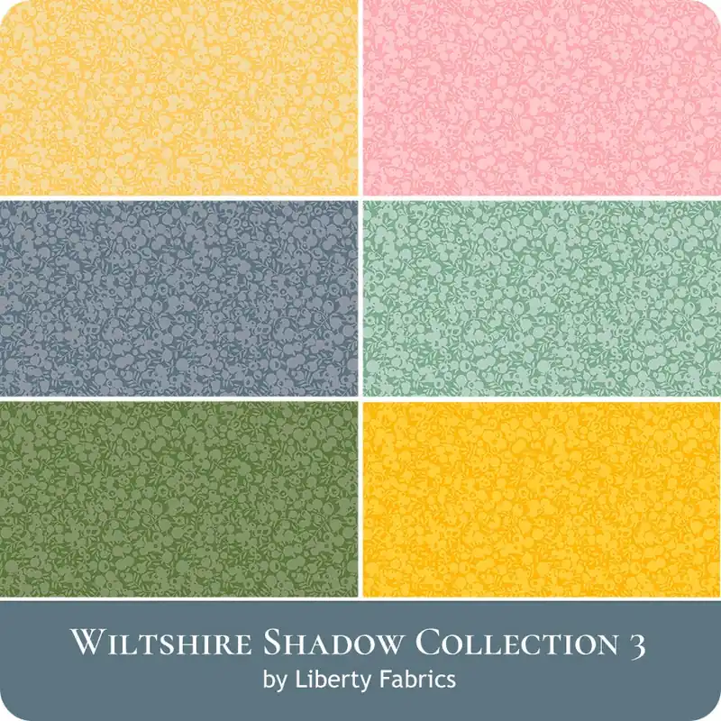 Wiltshire Shadow Half Yard Bundle | Liberty Fabrics for Riley Blake Designs Free Returns