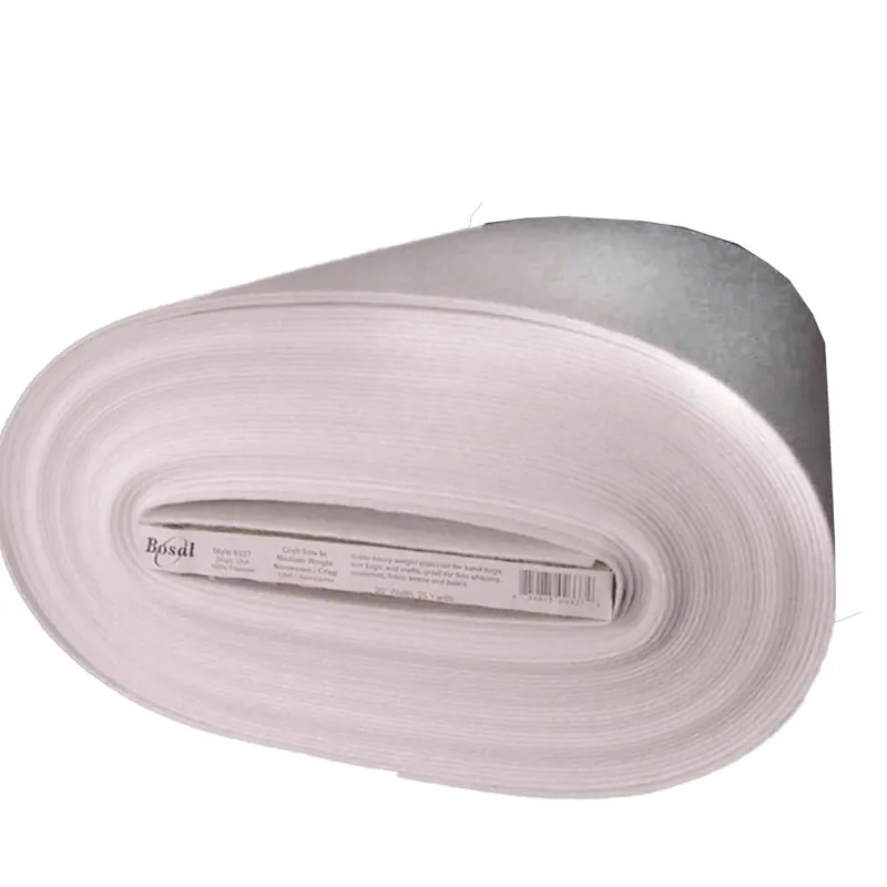 Sew-in Non-Woven Heavyweight Craf-tex 20" x 25 Yard Bolt | Bosal #337B-WHT Place Order