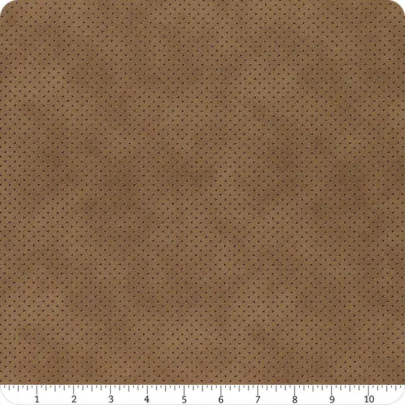 Worldwide Shipping Pumpkin Spice Gatherings Dried Leaf Ditsy Yardage | SKU# 49296-17