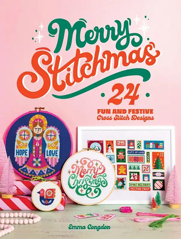 Editor’s Pick Merry Stitchmas Cross Stitch Book | Emma Congdon #DC15019