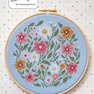 Wildflower Dance Downloadable PDF Cross Stitch Pattern | Lella Boutique Premium