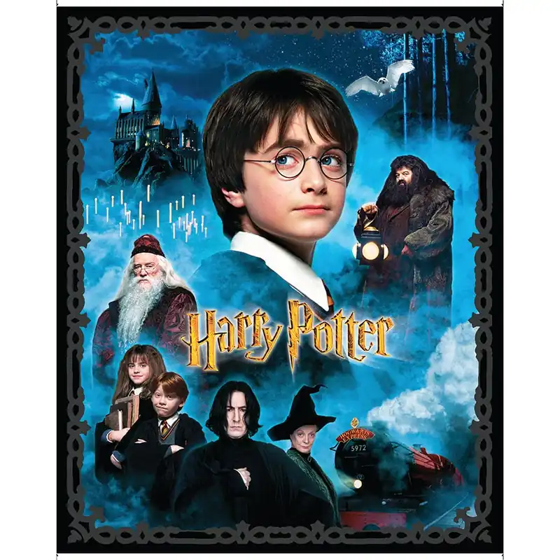 Worldwide Shipping Harry Potter Multi Quilt Panel | SKU# 15212-99
