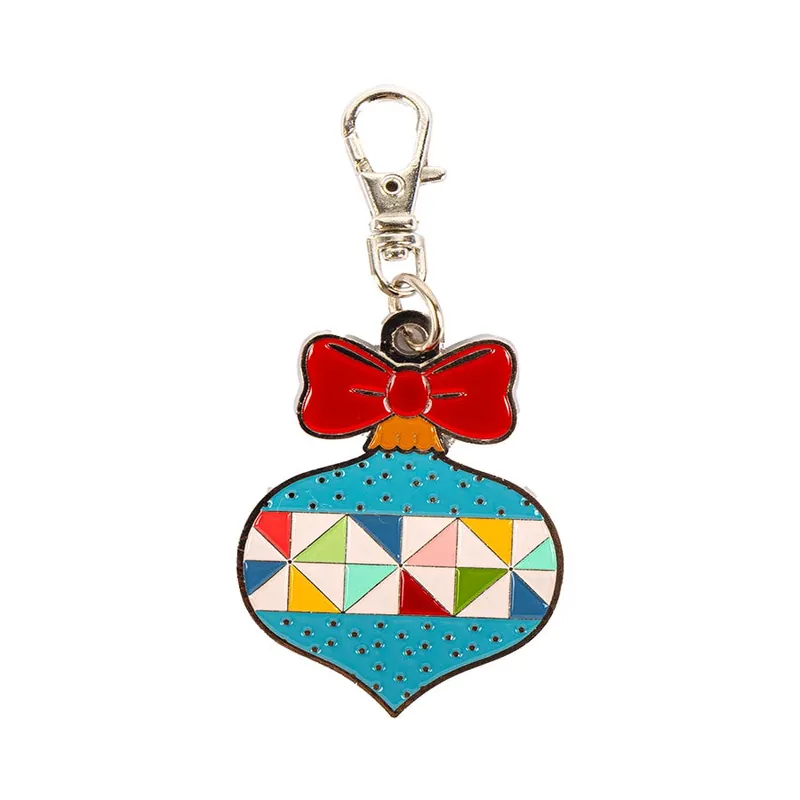 Bulk Order Home Town Holiday Ornament Enamel Happy Charm | Lori Holt of Bee in my Bonnet #ST-36031