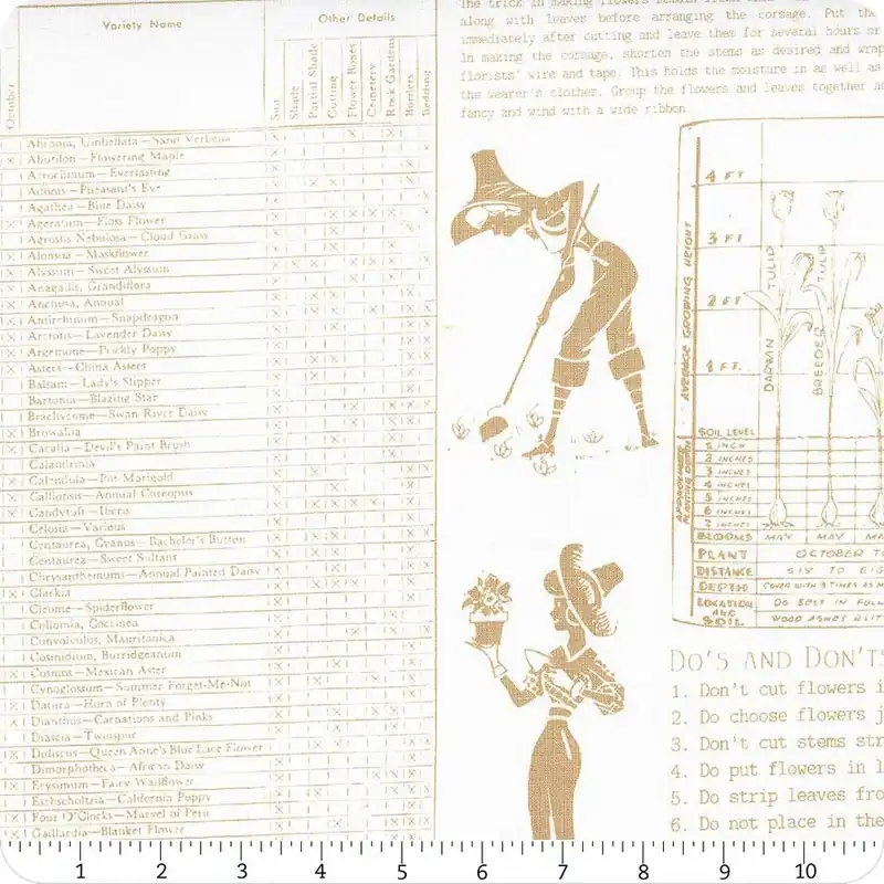 Hush Hush 3 Farmers Almanac Yardage | SKU# C14063-FARMERS Top Pick