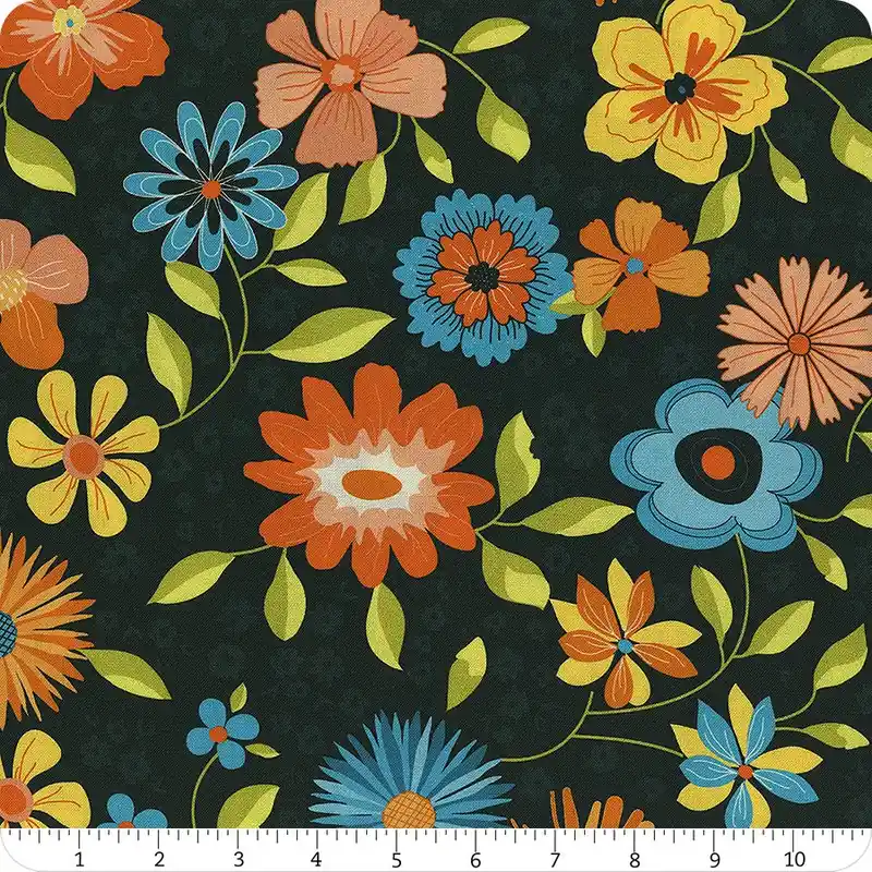 Here Comes the Sun Midnight 108" Wide Yardage | SKU# WB14820-MIDNIGHT Limited Offer