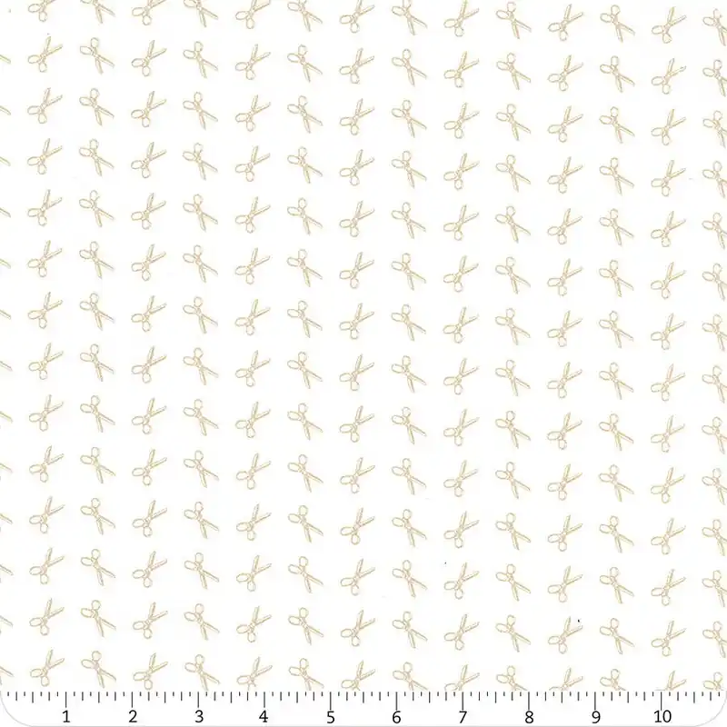 Linen Cupboard Chantilly on Latte Scissors Yardage | SKU# 20483-21 Money Back Guarantee
