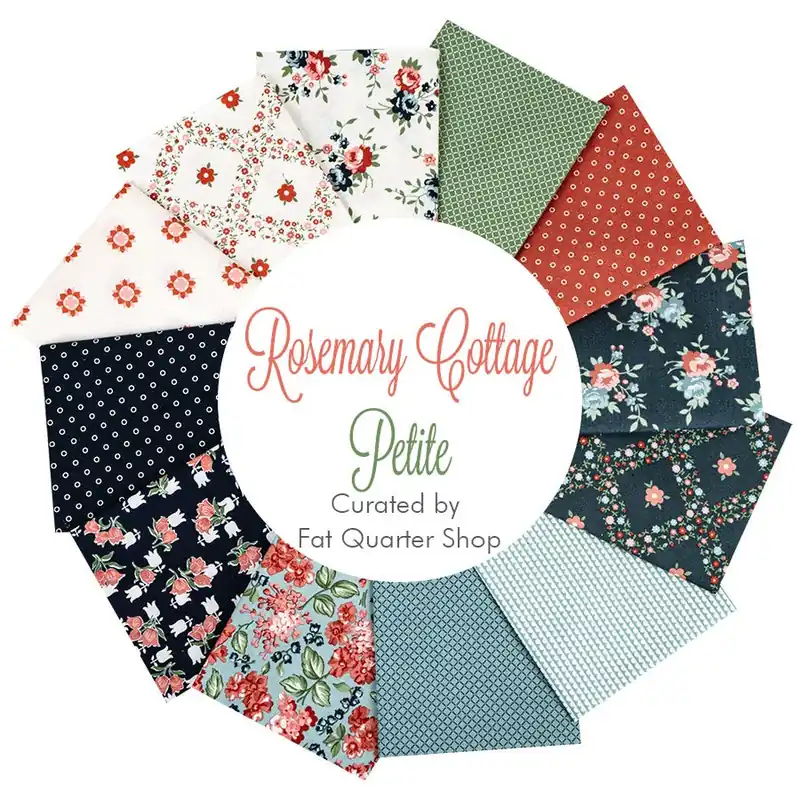 Rosemary Cottage Petite Fat Quarter Bundle | Curated by Fat Quarter Shop Clearance