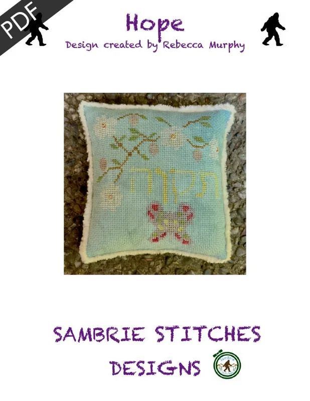 Wholesale Hope Downloadable PDF Cross Stitch Pattern | Sambrie Stitches Designs