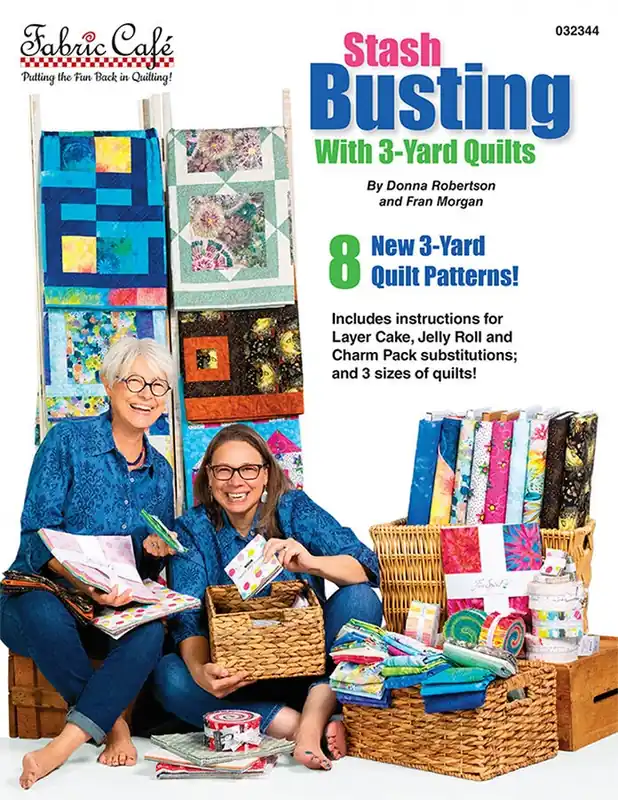 Mega Sale Stash Busting with 3-Yard Quilts Booklet | Fabric Cafe #FC032344