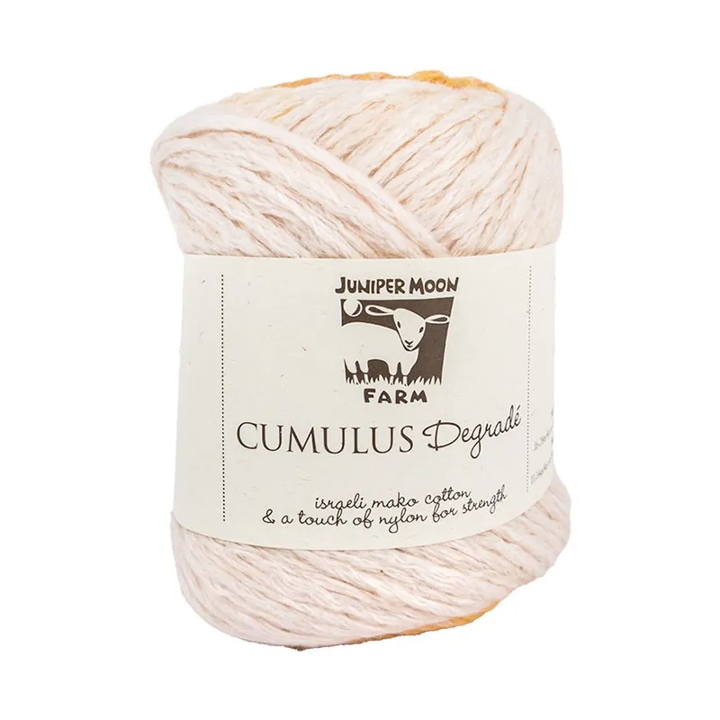 Senna Sandcastle Cumulus Degrade Cotton Blend Yarn | Juniper Moon Farm #K-CUMDEG-401 Buy Direct