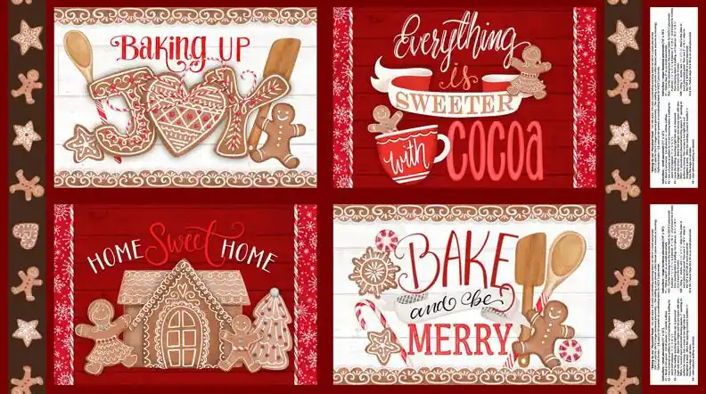 Baking Up Joy Multi Placemat Project Panel | SKU# 27702-312 Deal