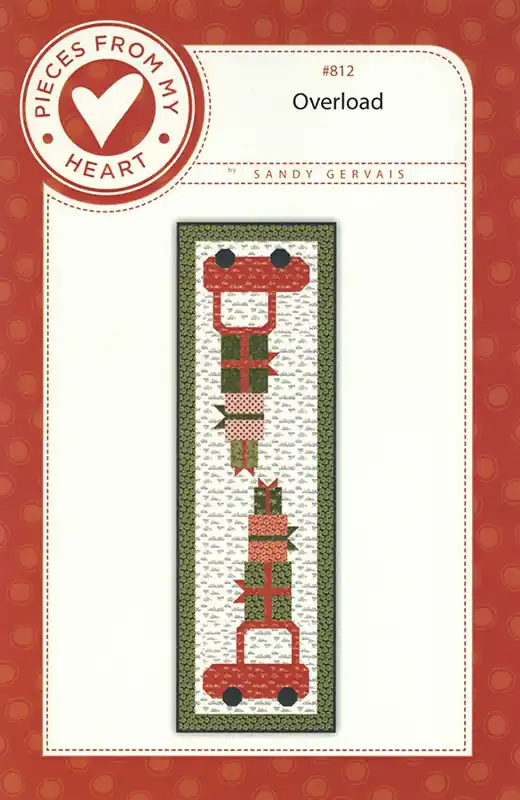 Overload Table Runner Pattern | Pieces From My Heart #812 Next Day Delivery