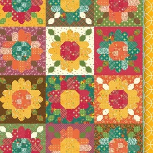 Zinnia Seeds Quilt Pattern | Anka's Treasures #ANK354 Final Sale