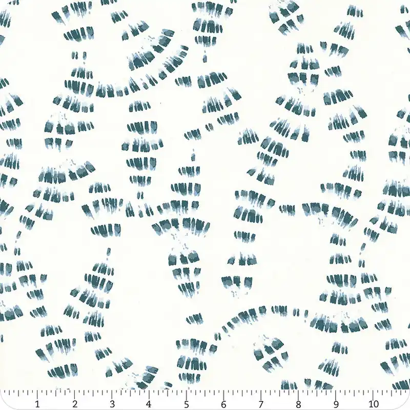 InkPerfect: Indigo Edition Echoes of Indigo in Linen Blend Yardage | SKU# INKL-11914 Warranty Included