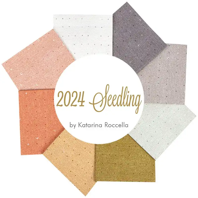 Trusted Brand Seedling Seeds Fat Quarter Bundle | Katarina Roccella for Art Gallery Fabrics