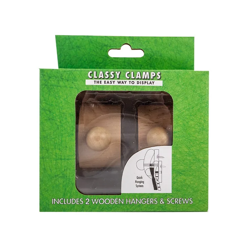 Special Discount Set of Two Small Light Wood Classy Clamps | Fat Quarter Shop Exclusive #CLASSY2LIGHTSM