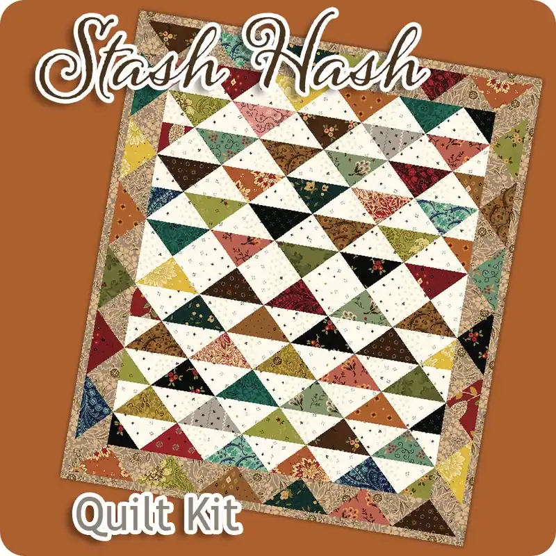 Worldwide Shipping Thirteenth Simple Whatnots Club Month Five | Stash Hash Quilt Kit