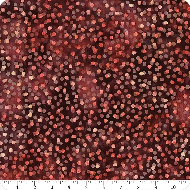 Jingle Bells Batiks Nightshade Ditsy Dots Yardage | SKU# V2522-533 While Supplies Last
