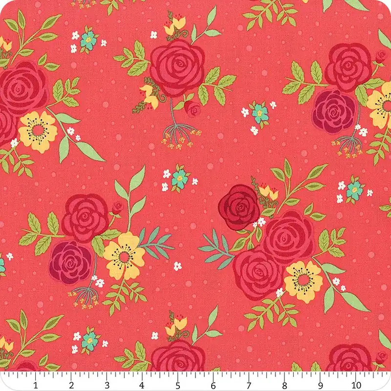 Crafted Market Street Tea Rose Main Yardage | SKU# C14120-TEAROSE