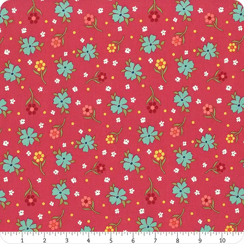 Market Street Berry Flowers Yardage | SKU# C14123-BERRY Don’t Miss Out