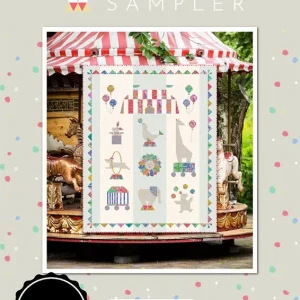 Sale Vintage Circus Sampler Downloadable PDF Quilting eBook | Cakestand Quilts