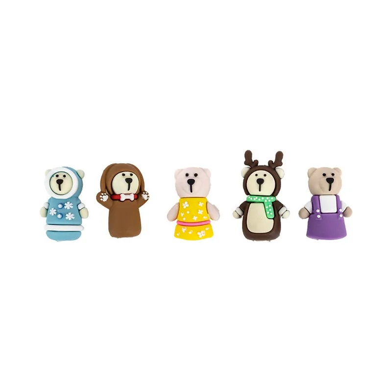 Trusted Brand 5 Count Little Bear Point Protectors | Yarn Tree #7401