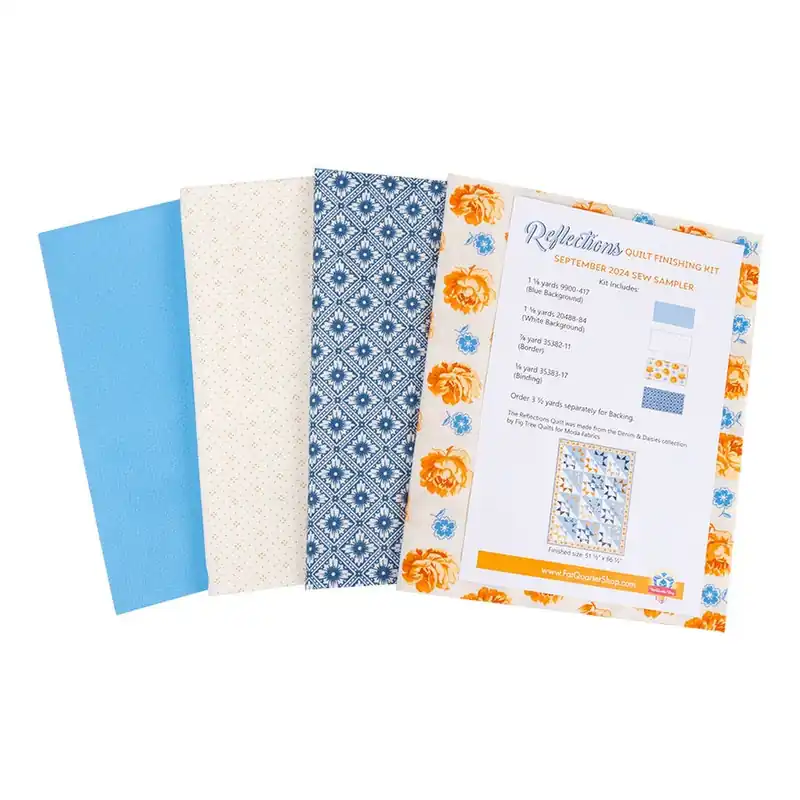 September 2024 Sew Sampler Finishing Kit | Fat Quarter Shop Exclusive Affordable