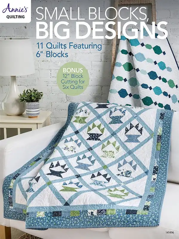 Small Blocks, Big Designs Quilts Book | Annie's Quilting #141496 Fast Shipping