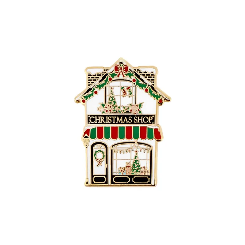 Money Back Guarantee Christmas Shop Main Street Magnetic Needle Minder | Flamingo Toes