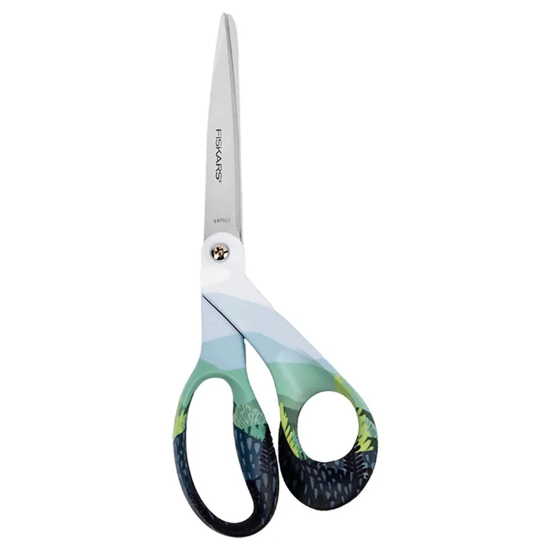 Fiskars Woodlands 8" Designer Bent Scissors | Fiskars #1066449 Buy Today