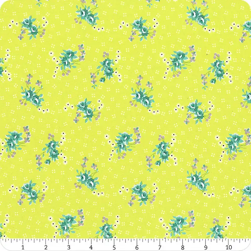 Price Cut Feed Sacks: Good Works Sprout Festoon Yardage | SKU# 23356-16