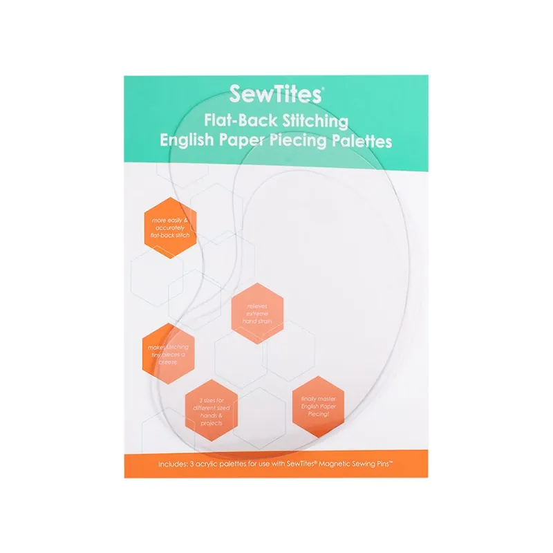 SewTites Flat-Back Stitching English Paper Pieceing Palettes | SewTites #ST-EPPP Today Only