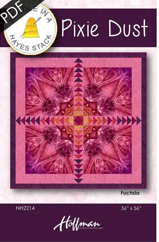 Pixie Dust Downloadable PDF Quilt Pattern | Needle in a Hayes Stack Flash Sale