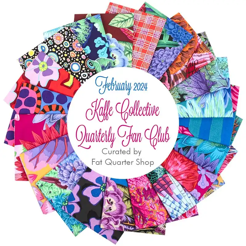 February 2024 Kaffe Collective Quarterly Fan Club | Fat Quarter Shop Exclusive Editor’s Pick