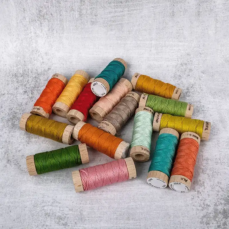 Save Now Aurifil Thread Lab 1.6 December / Floss, Cross Stitch and Embroidery | Aurifil #ACLAB1-6