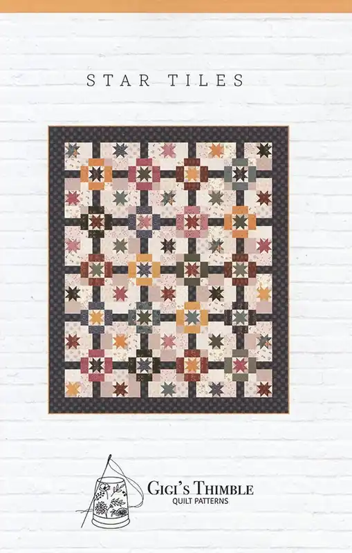 Money Back Guarantee Star Tiles Quilt Pattern | Gigi's Thimble #P042-STARTILES