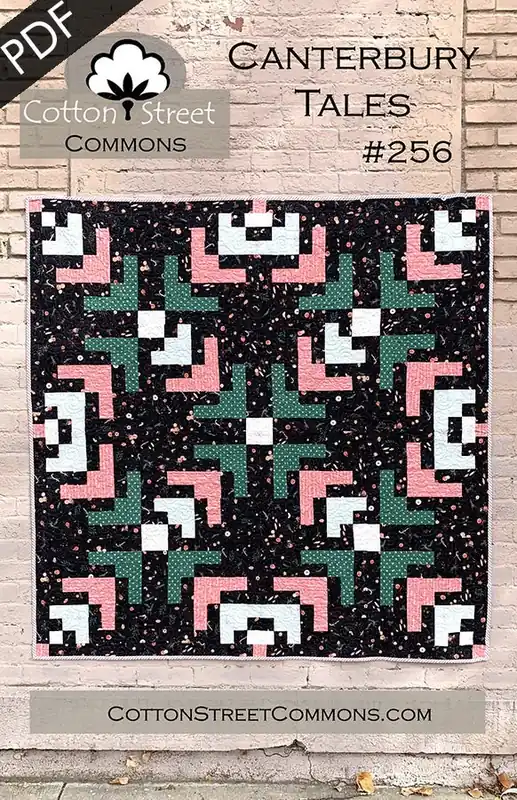 Express Delivery Canterbury Tales Downloadable PDF Quilt Pattern | Cotton Street Commons