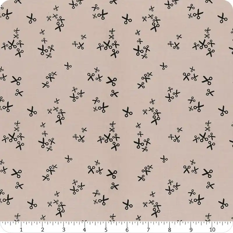 Free Shipping Bluish Sand Scissors Yardage | SKU# 1824-13