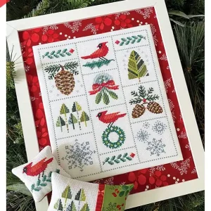 Winterly Sampler Downloadable PDF Cross Stitch Pattern | Robin Pickens Order Now