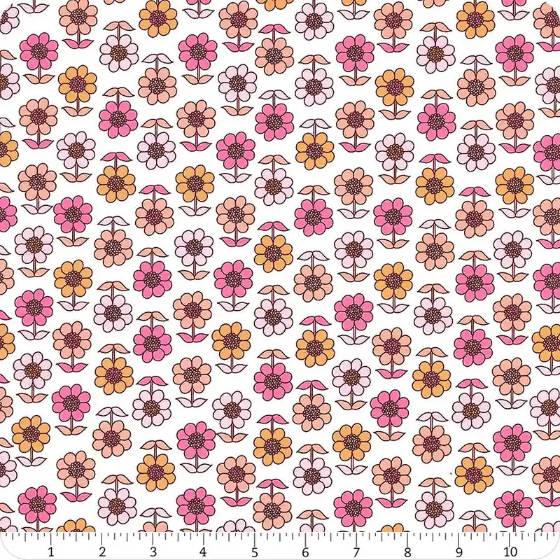 Bonny Pink Daisy Yardage | SKU# 53641-2 Buy Direct