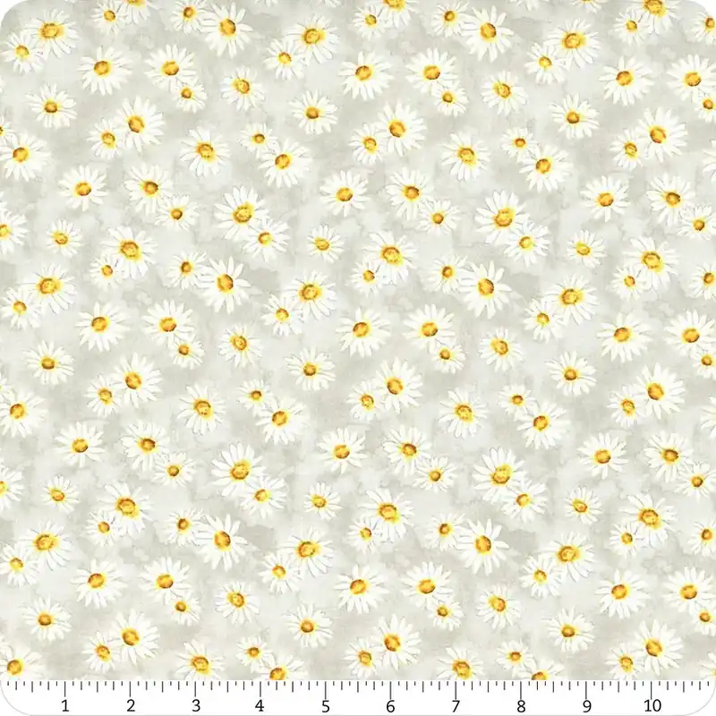 Top Rated Zest for Life Gray Daisy Toss Yardage | SKU# 19156-915