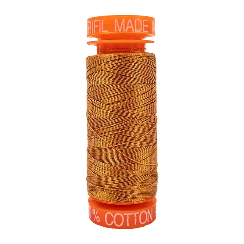 50wt Aurifil Light Cinnamon 100% Cotton Mako SMALL Thread | Aurifil #MK50-2335-Small Free Delivery